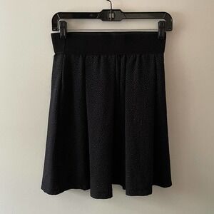 Rinascimento Pebble Textured Fit and Flare Skirt